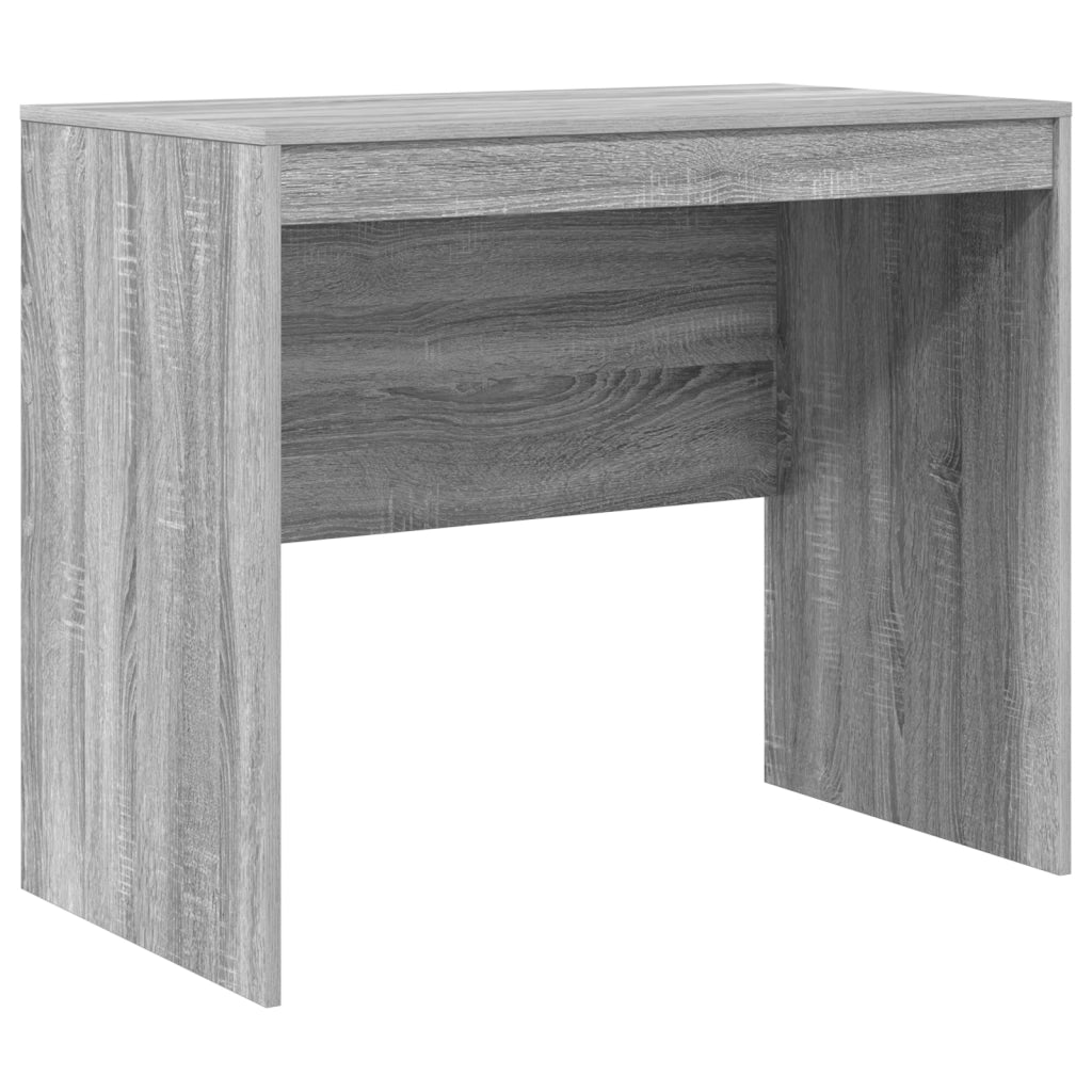 Scrivania Grigia Grigio sonoma Legno ingegnerizzato 90 x 50 x 76 cm