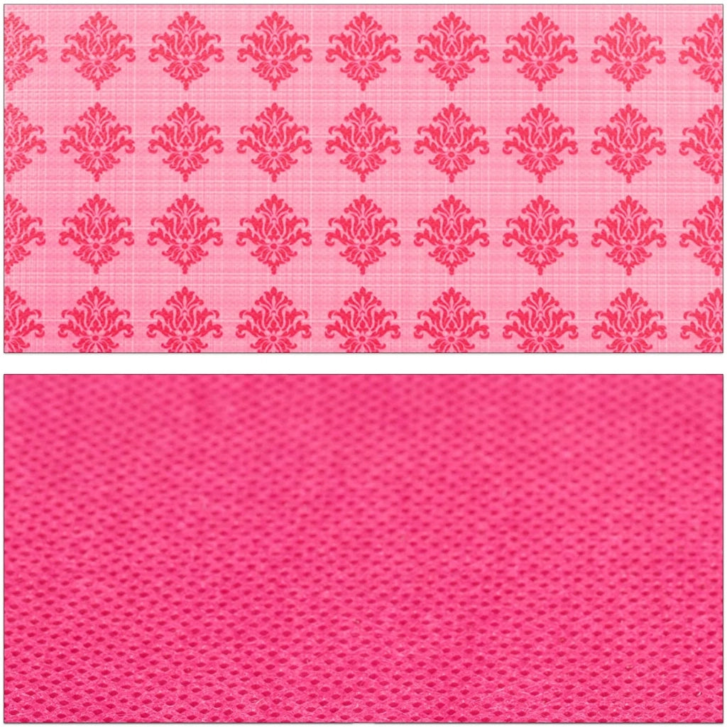 Sgabello contenitore/portagiochi/pouf rosa per bambini 13_0002763