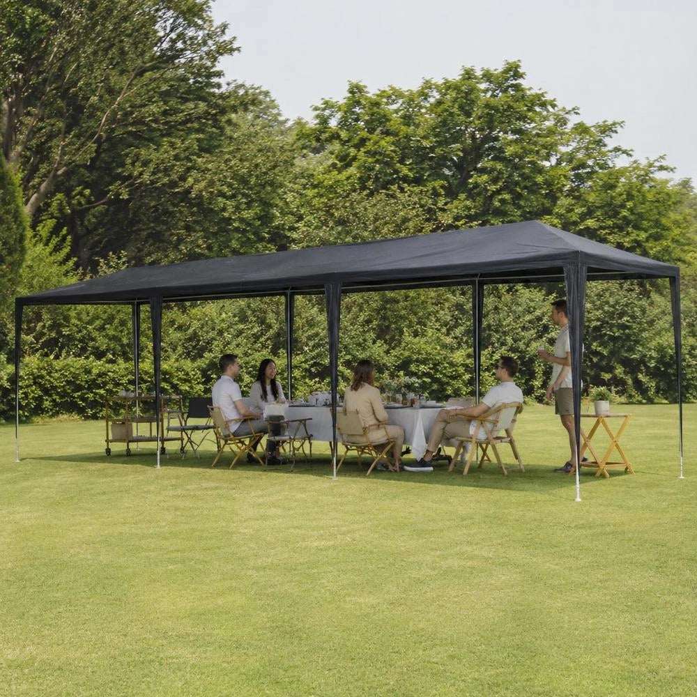 Party Tent 3x9 M PE Anthracite