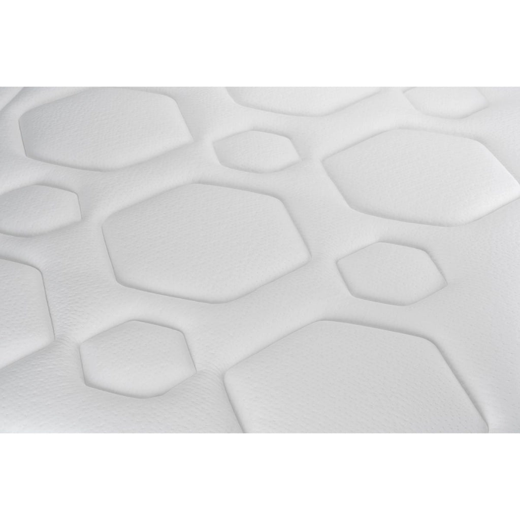 Pacchetto letto completo - Materasso 140x190cm + Box spring con doghe (in kit) + 2 cuscini + Piumino - Vital Ergo