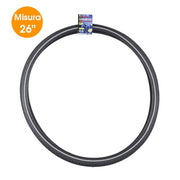 Trade Shop - Pneumatico Per Bicicletta Corsa Riflettente 26" 3/8 Con Battistrada Bici Ruota -
