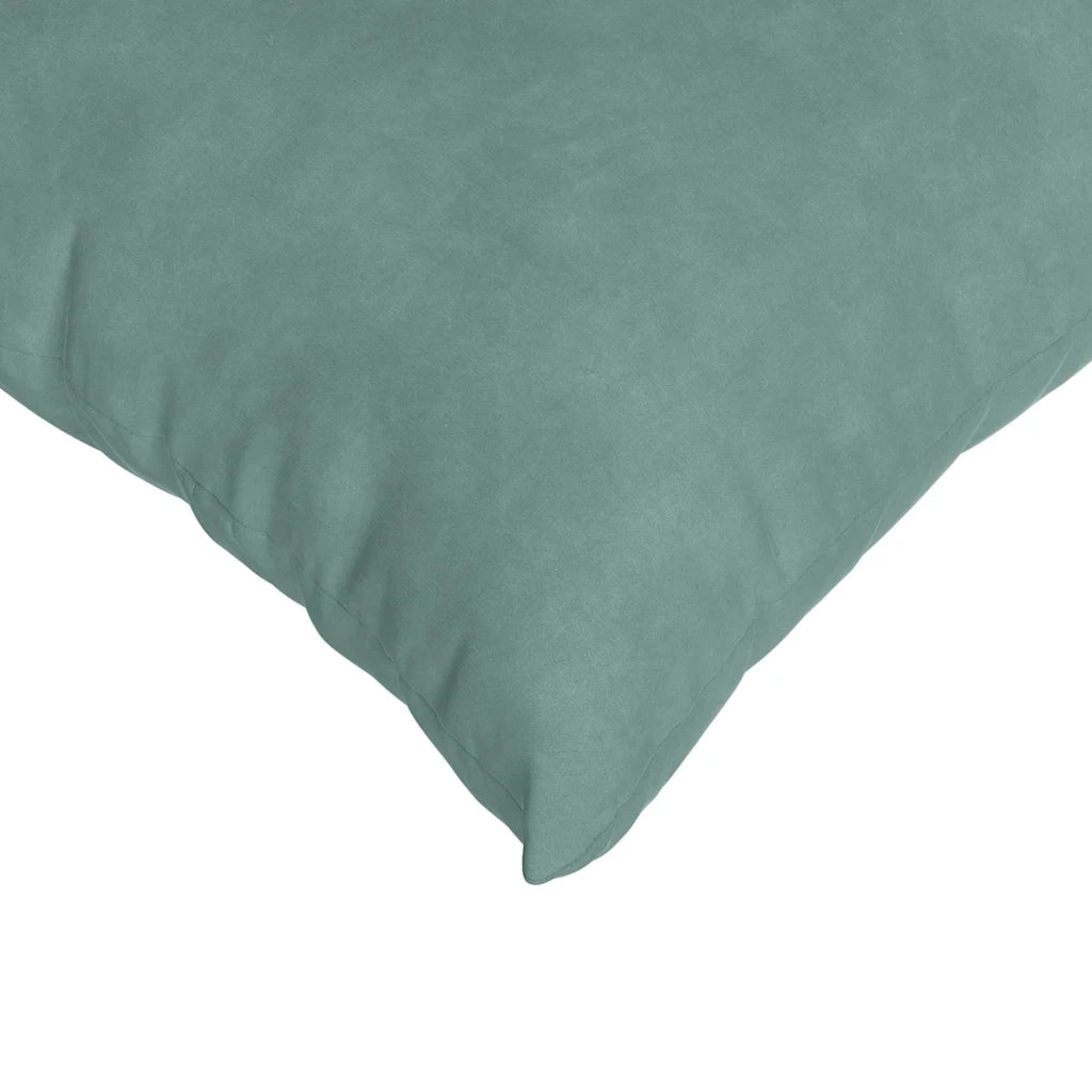 Cuscini da Divano 2 pz | Cuscini per sedie Verde Mare 80 x 80 cm Tessuto in Cords