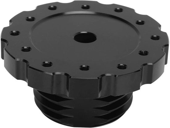 Adattatore di volante da corsa - Sostituzione per T300 T500 - Alta qualità alluminio - Nero - Adatto per Sparco Luisi 73 mm