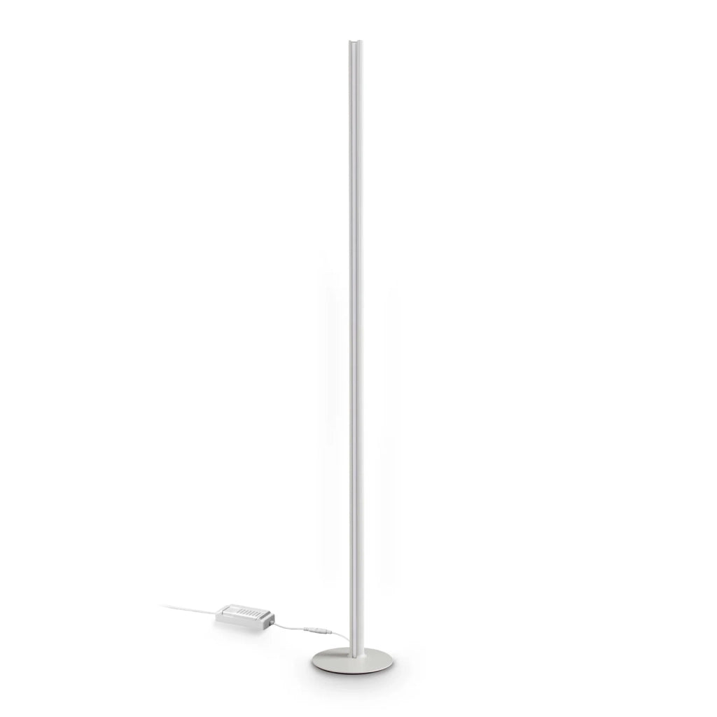Lampada Da Terra Collezione DORICA LED 50W Luce Calda 3000K Bianco Ideal Lux