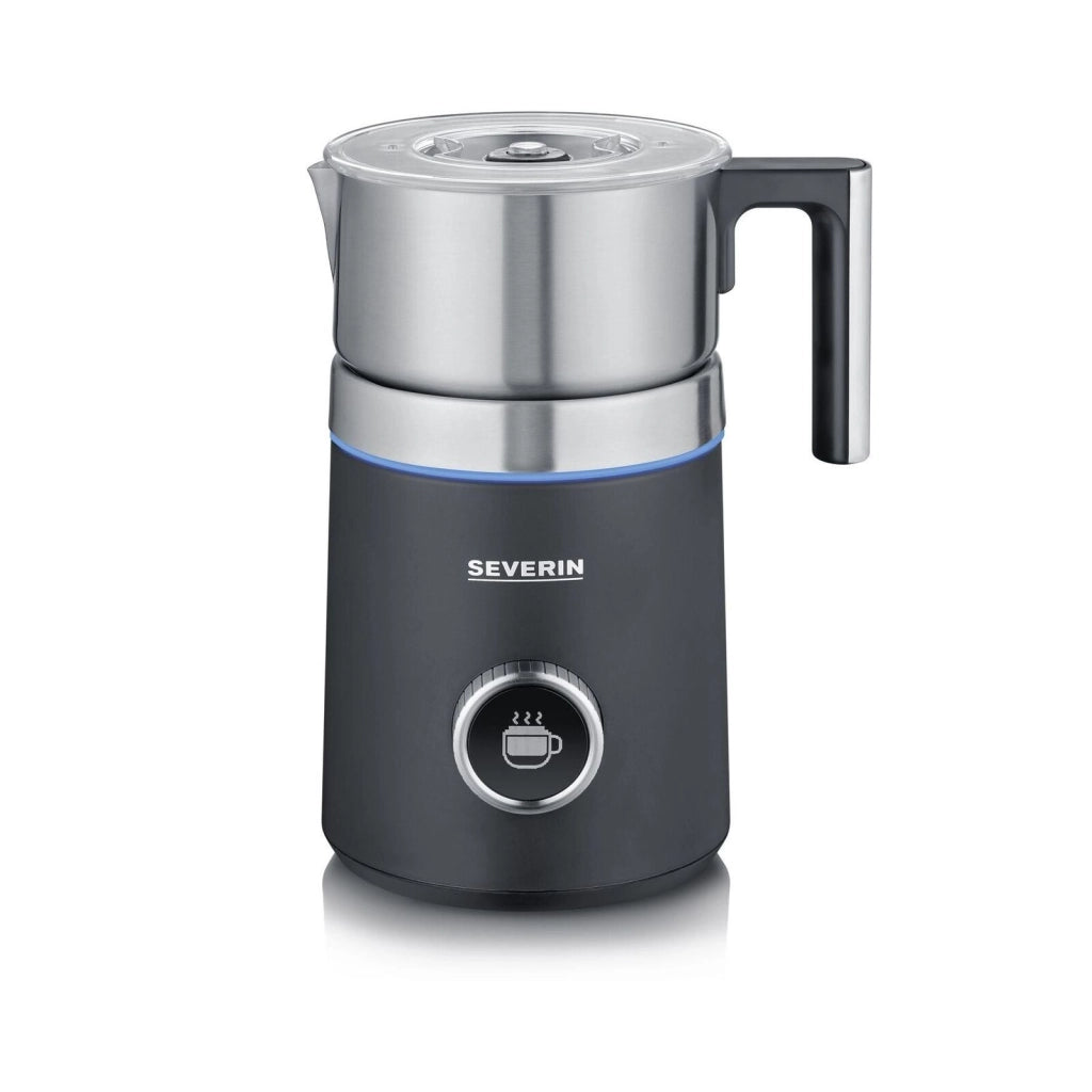 Severin Spuma 700 Plus Automatico Nero, Acciaio inossidabile