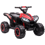 Quad Elettrico Bambino 12V ¨C Zephmum ¨C Rosso con Luci LED