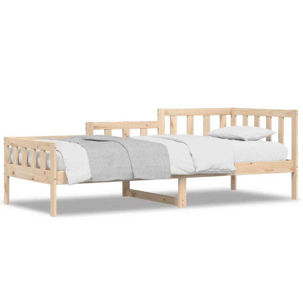 Dormeuse senza Materasso-Divano Letto-Struttura Letto 90x190 cm in Legno Massello di Pino 800877