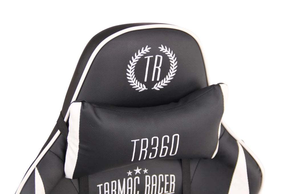 Sedia Ufficio Massaggiante Limit XM In Similpelle bianco/nero
