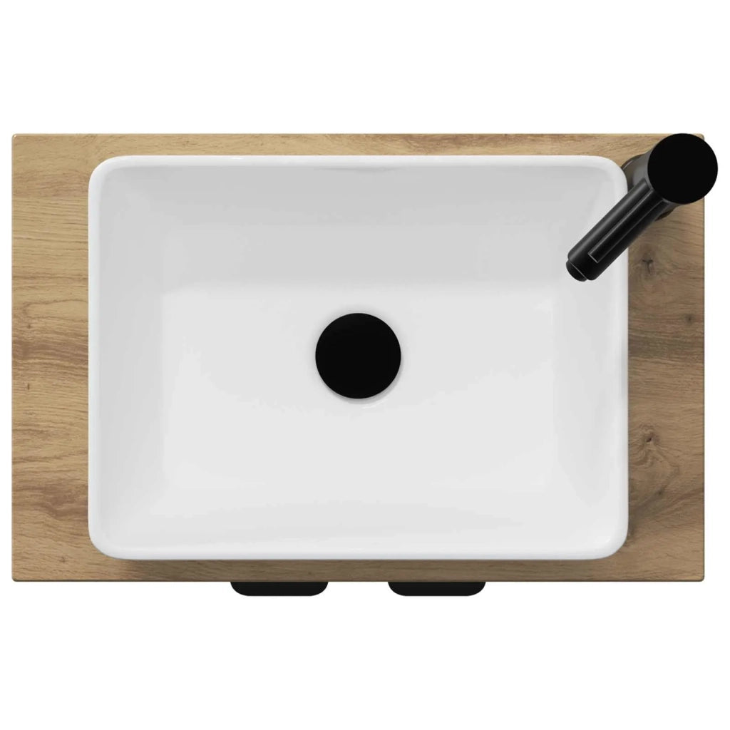 Mobile da bagno con lavabo Rovere Artigianale 54 x 35 x 83 cm 890167