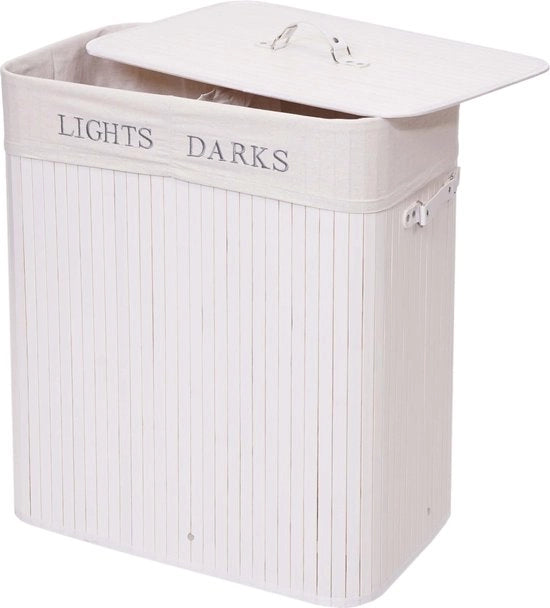 Lavatrice a due cassetti MCW-C21, 63x55x34cm, 100l ~ bianco
