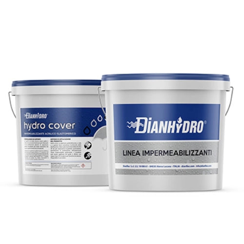 IMPERMEABILIZZANTE ACRILICO ELASTOMERICO HYDRO COVER Beige Kg 2,5 DH