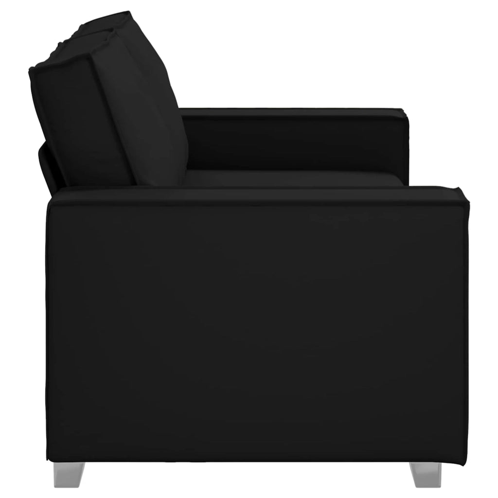 Divano-Sofa-Divanetto Nero 180 x 78 x 84 cm Tessuto
