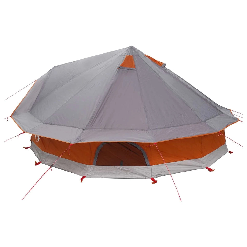 Tenda Tipi con tetto Grigio e arancione 700 x 700 x 395 cm 42028713