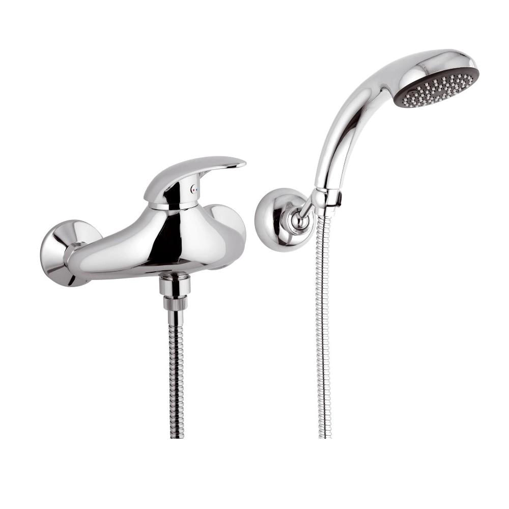 Rubinetto esterno doccia con doccia duplex - serie ten