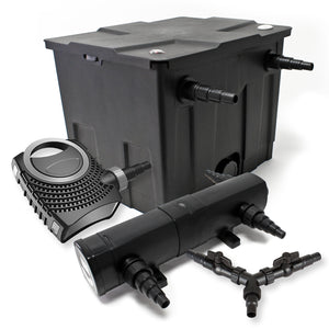 Set per laghetti filtro 12000l chiarificatore UVC 36W pompa NEO8000 70W