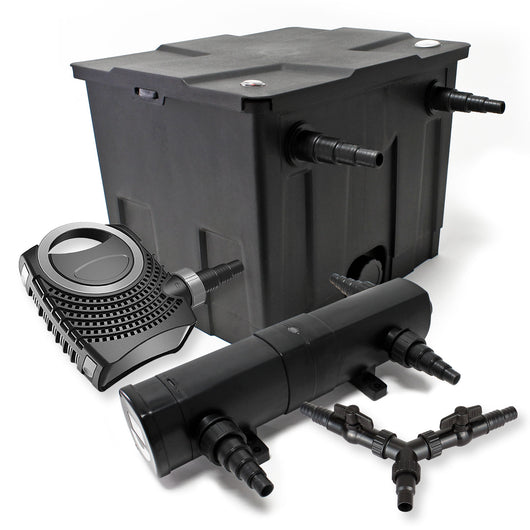 Set per laghetti filtro 12000l chiarificatore UVC 36W pompa NEO8000 70W