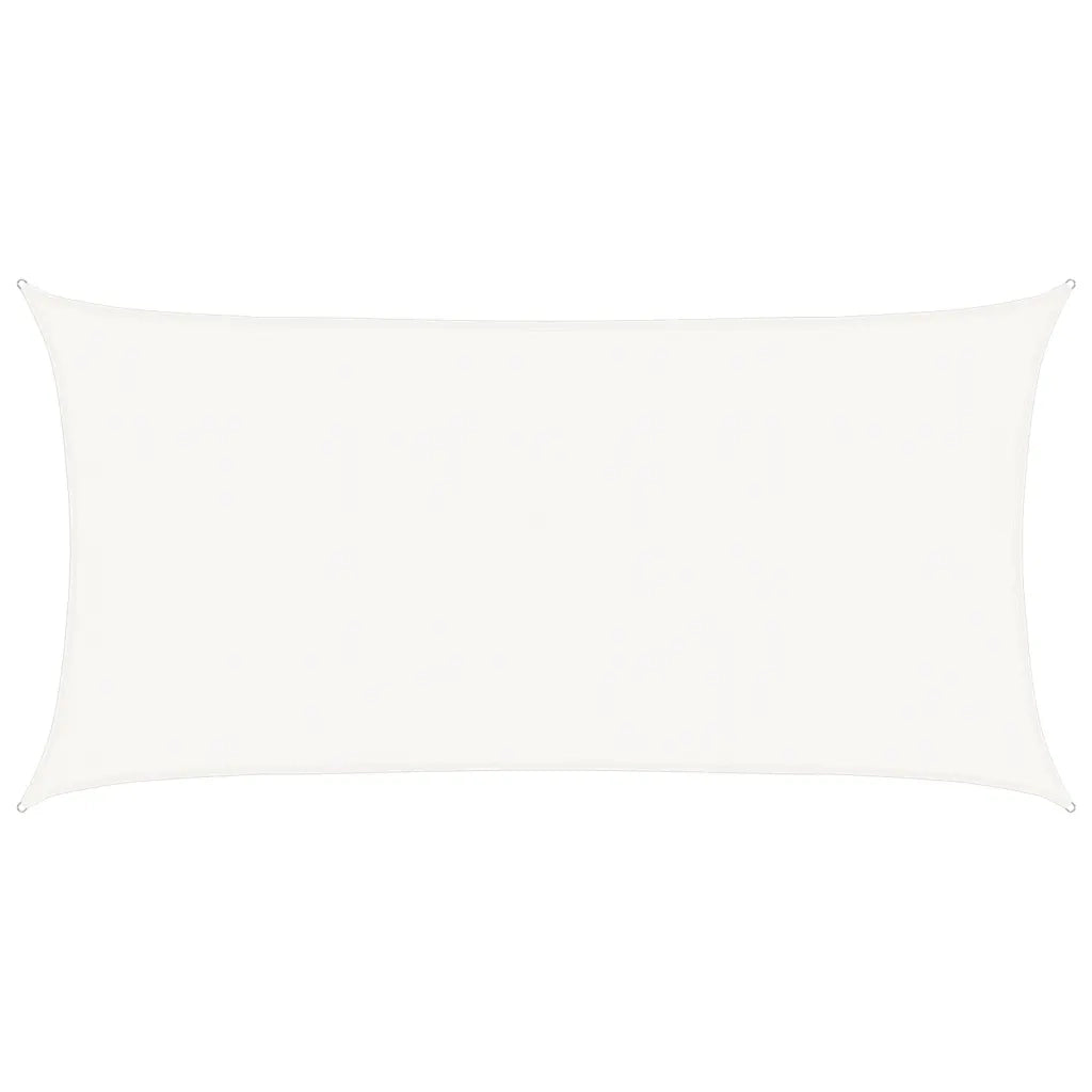 Vela Parasole-Telo Ombra-Vela Ombreggiante 160 g/m2 Bianca 4x7 m in HDPE