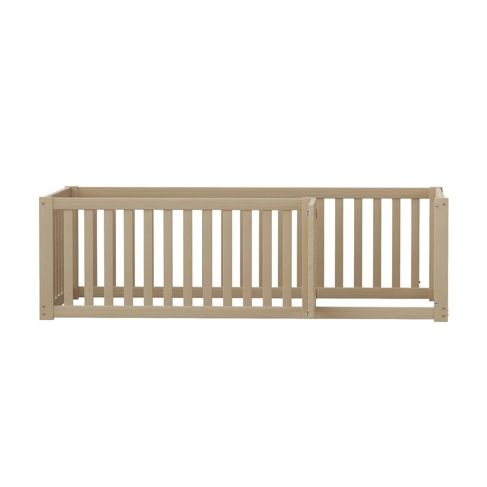 Letto per Bambini con Sponde e Porta ¨C MINIMAL ¨C Legno 90x200