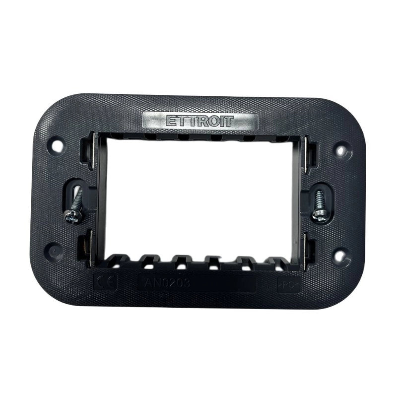 Supporto 3P Serie Moon 3 Posti Per Scatole 503 Compatibile Con Bticino Axolute