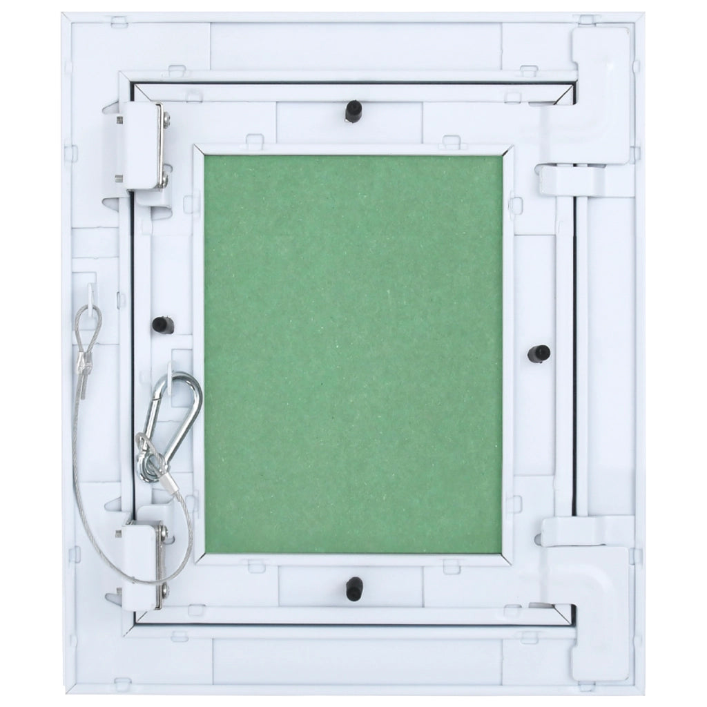 Pannello d'accesso  con telaio in alluminio e cartongesso 200x250 mm