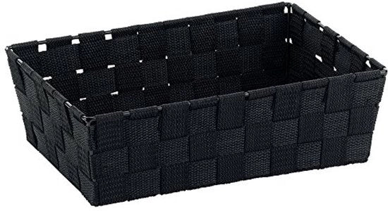 Cassa d'arredo bagno in plastica nero 300mm x 210mm