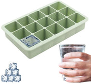 Cubetti di ghiaccio in forma di blocco con coperchio, 15 celle, adatti per cocktail, whisky, vino, frutta, frutta purè, ghiaccio e tè freddo.