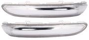 Riflettore di direzione per specchietto retrovisore - Cassetta in plastica - Sostituzione per 208 2012-2019 - Sostenibile - Lente trasparente - Codice OEM 9814464680 - Luce di avviso