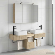 Set di Armadi da Bagno 4 pcs Rovere Sonoma 100 x 14,5 x 70 cm 3406297