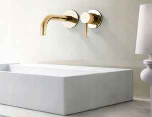 Rubinetto Da Incasso Rea Lungo Gold + Box