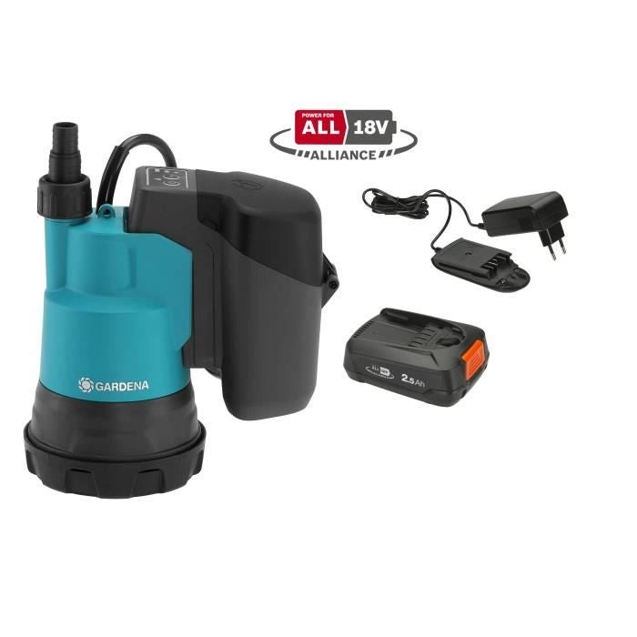 GARDENA Pompa Acqua Pulita 2000/2 18V P4A