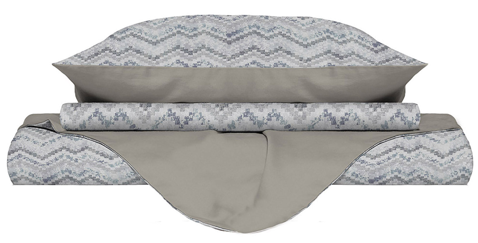 Copripiumino Matrimoniale con Federe Stampato Jakarta