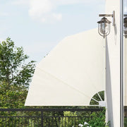 Tenda Laterale per Balcone Pieghevole-Tenda parasole per balcone Crema 140x140 cm