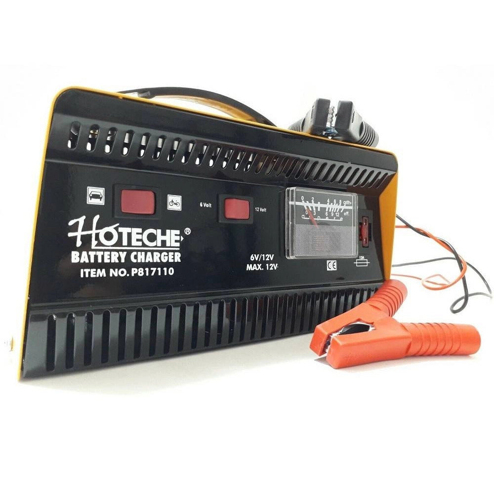 Trade Shop - Caricabatteria Auto 12v E Moto 6v Carica Batterie 6.5 - 10a P817110 -