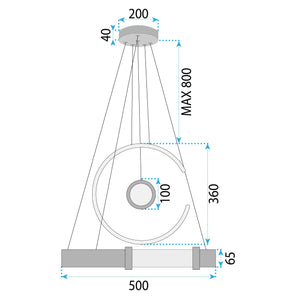 Lampada Led Lhj060-cp Gold