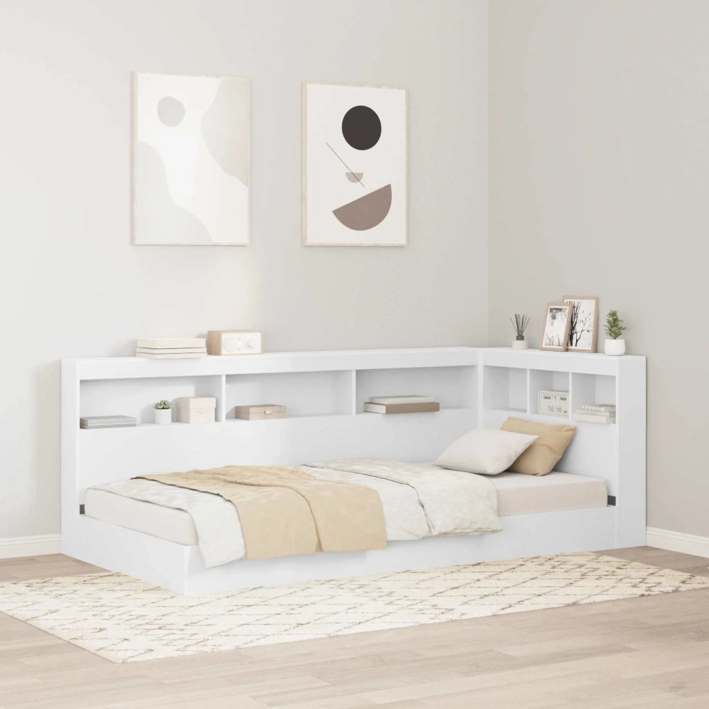 Testata contenitore Bianco 100 cm Legno multistrato 3335461