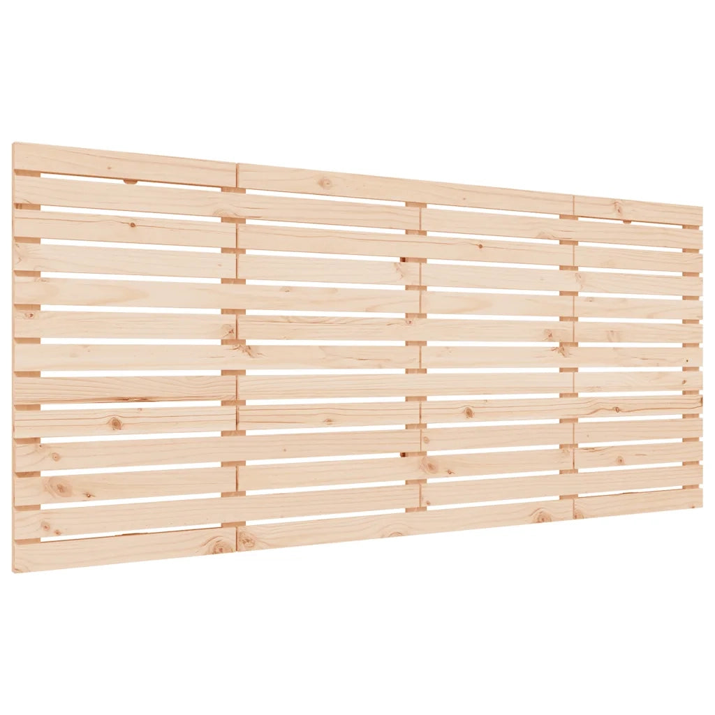 Testiera | Testata da Parete 186x3x91,5 cm in Legno Massello di Pino