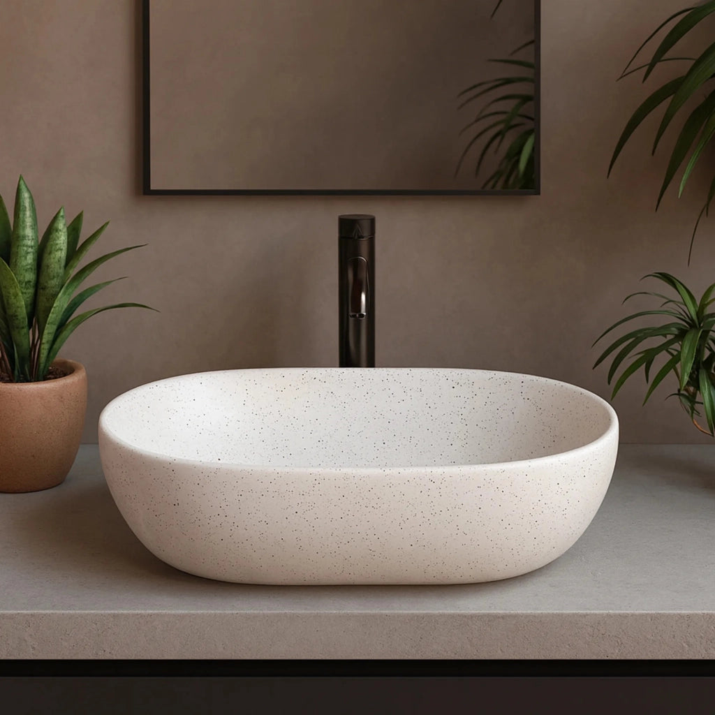 Lavabo Da Appoggio Rea Amelia Warm