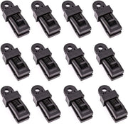 12 x Viti per tenda a clip per zeppa per tenda esterna clip per zeppa per tenda esterna