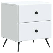 Armadio da Notte con cassetto Bianco 43 x 34,5 x 47,5 cm 895445