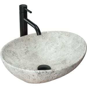Lavabo Da Appoggio Rea Sofia Light Stone