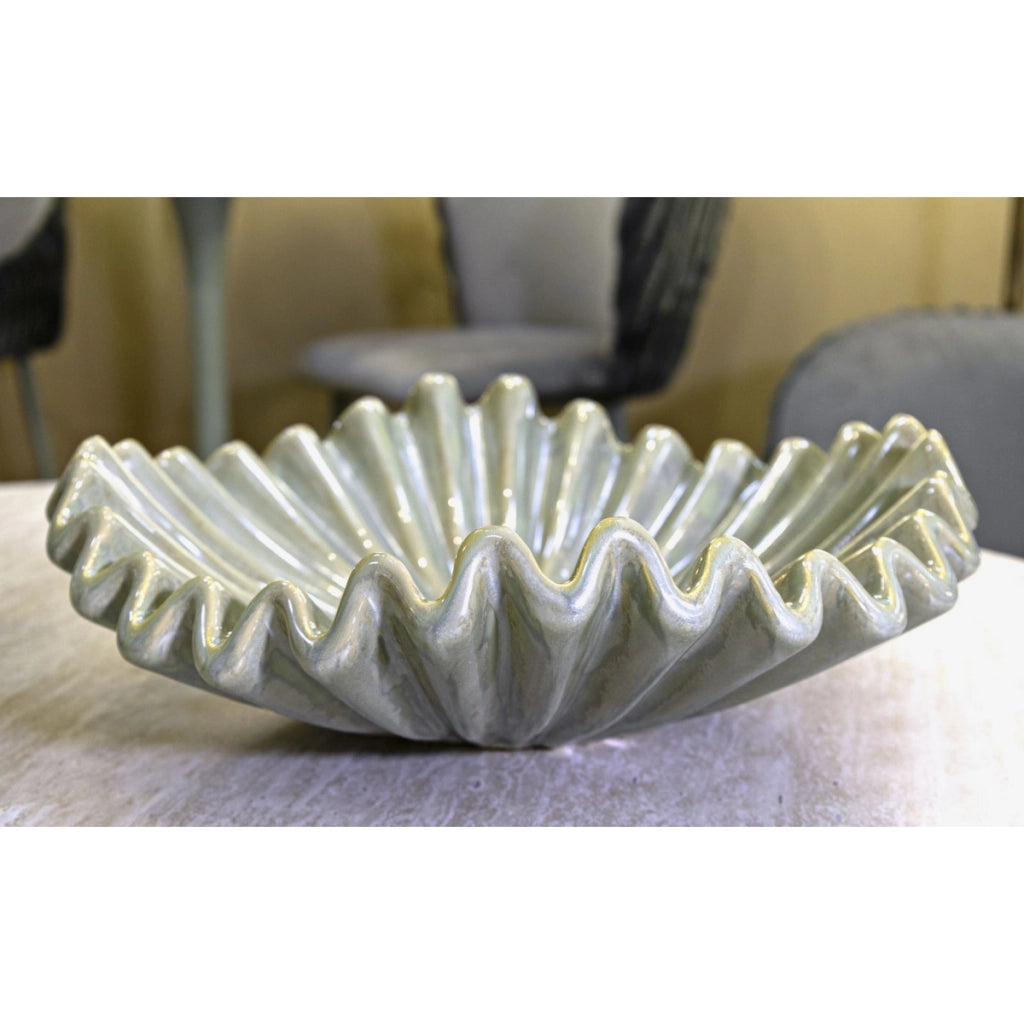 Vassoio VKH855, Verde, Ceramica, 40x40x13 cm
