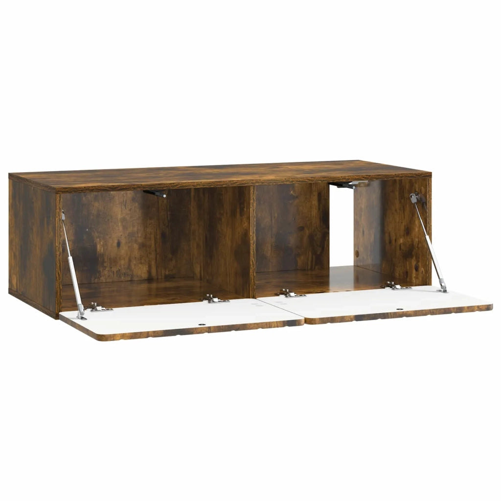 Mobile Porta TV da Muro Rovere Fumo 98 x 41 x 30 cm 898360