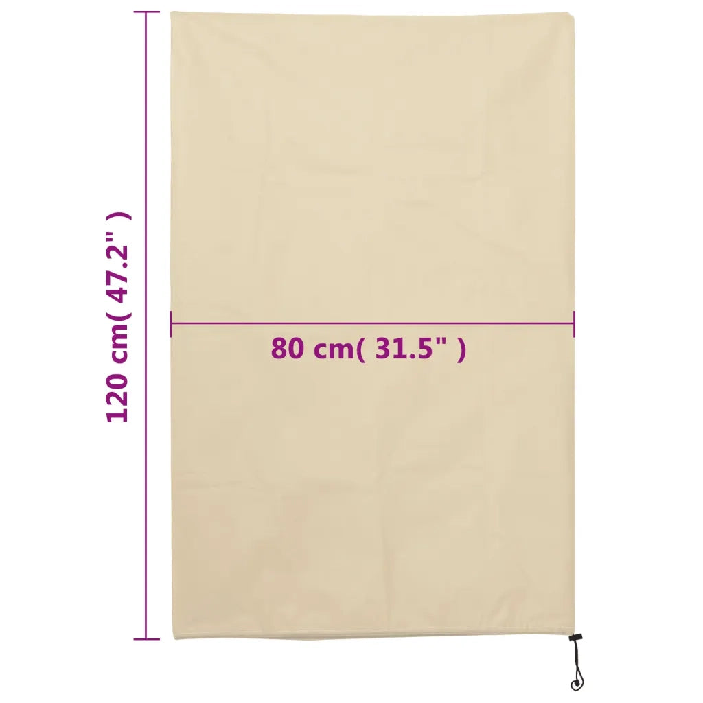 Coperture con Coulisse per Piante 4 pz 70 g/m2 0,8x1,2 m CFW8456139