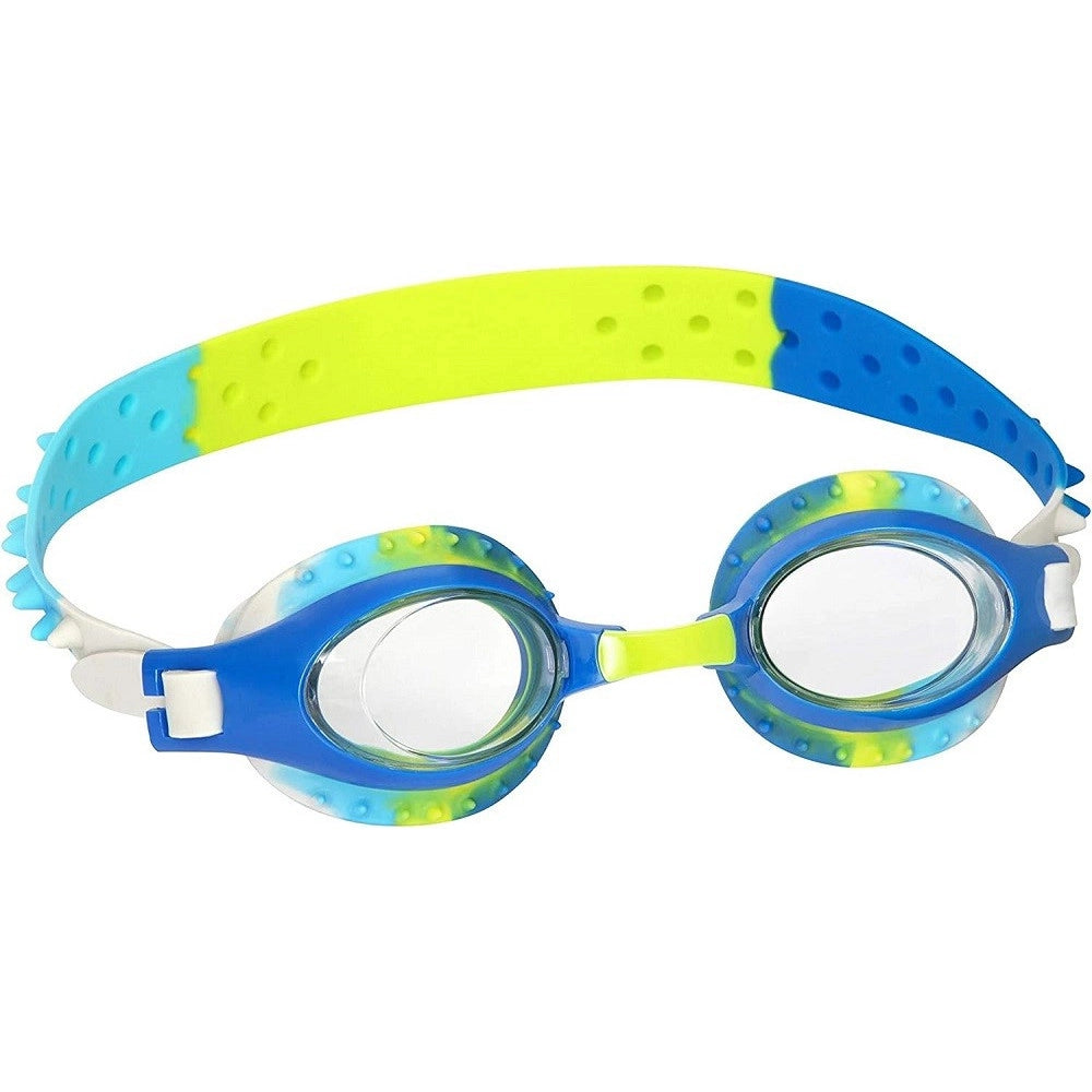 Trade Shop - Occhialini Da Nuoto Piscina Mare Swirl Per Bambini 3+anni Colori Assortiti 21099 -