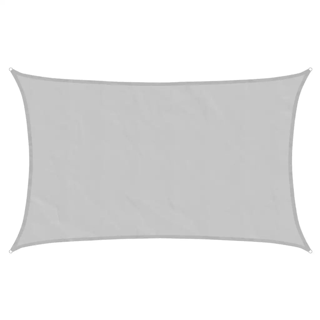 Vela Parasole Grigio Chiaro 8x5 m 100% Poliestere Oxford 4000556