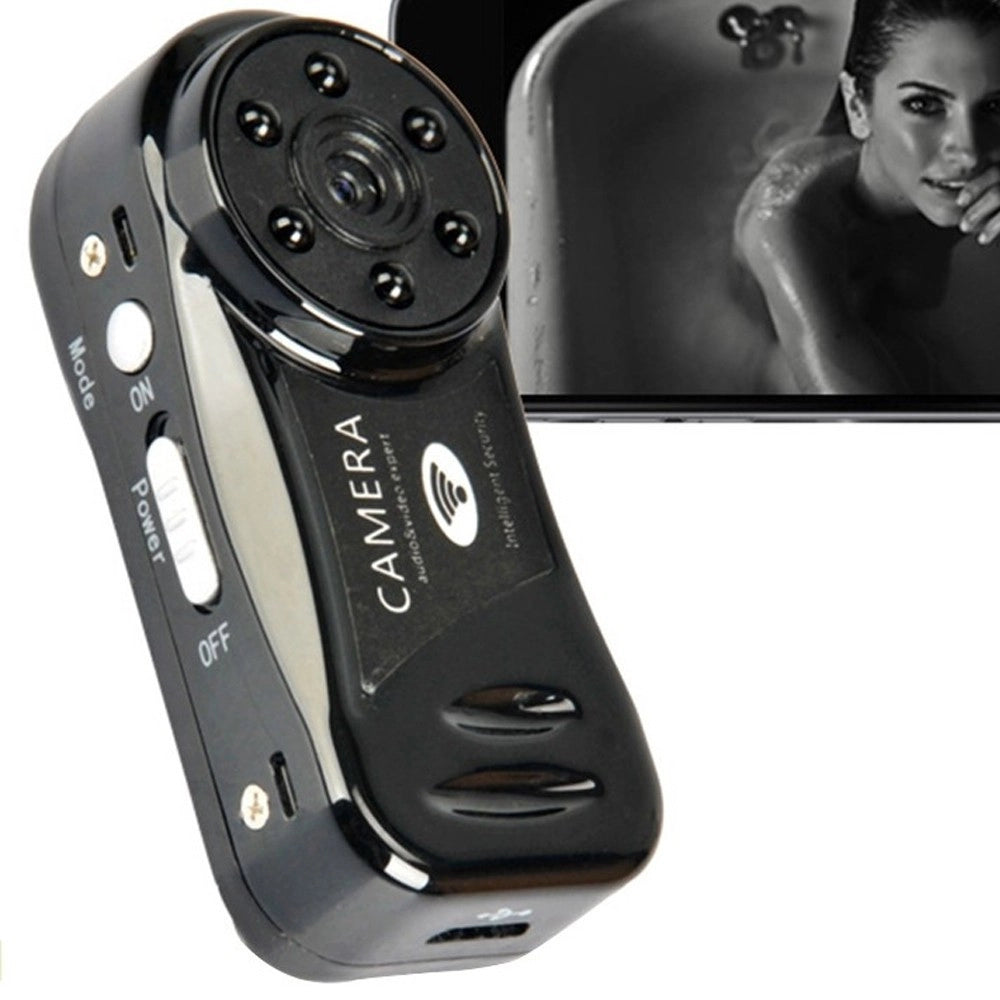 Trade Shop - Wifi Minidv Wireless Telecamera Con Visione Notturna Ad Infrarossi Md81s-6 -