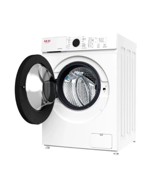 Akai aqua8052as lavatrice 8kg , 1200 giri,  motore inverter,  classe a -20%