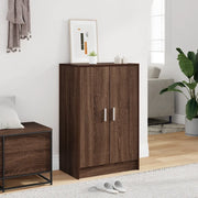 Scarpiera Rovere Marrone 60x35x92 cm in Legno Multistrato