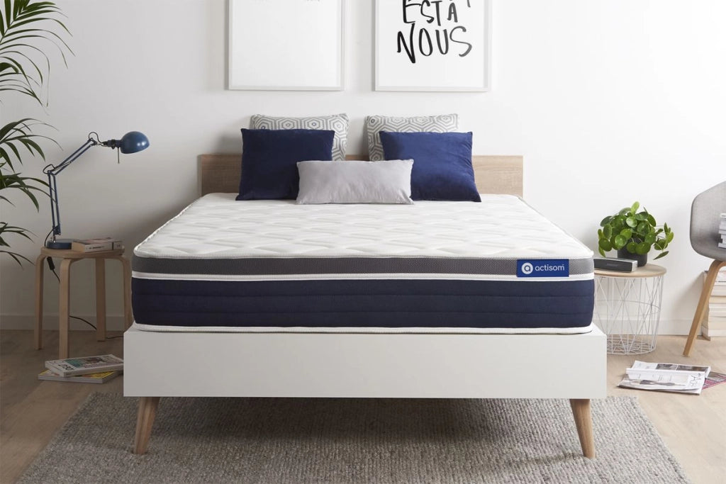 Materasso Actilatex confort 130x210cm - Spessore : 26cm - Lattice e memory foam - Moderatamente rigido