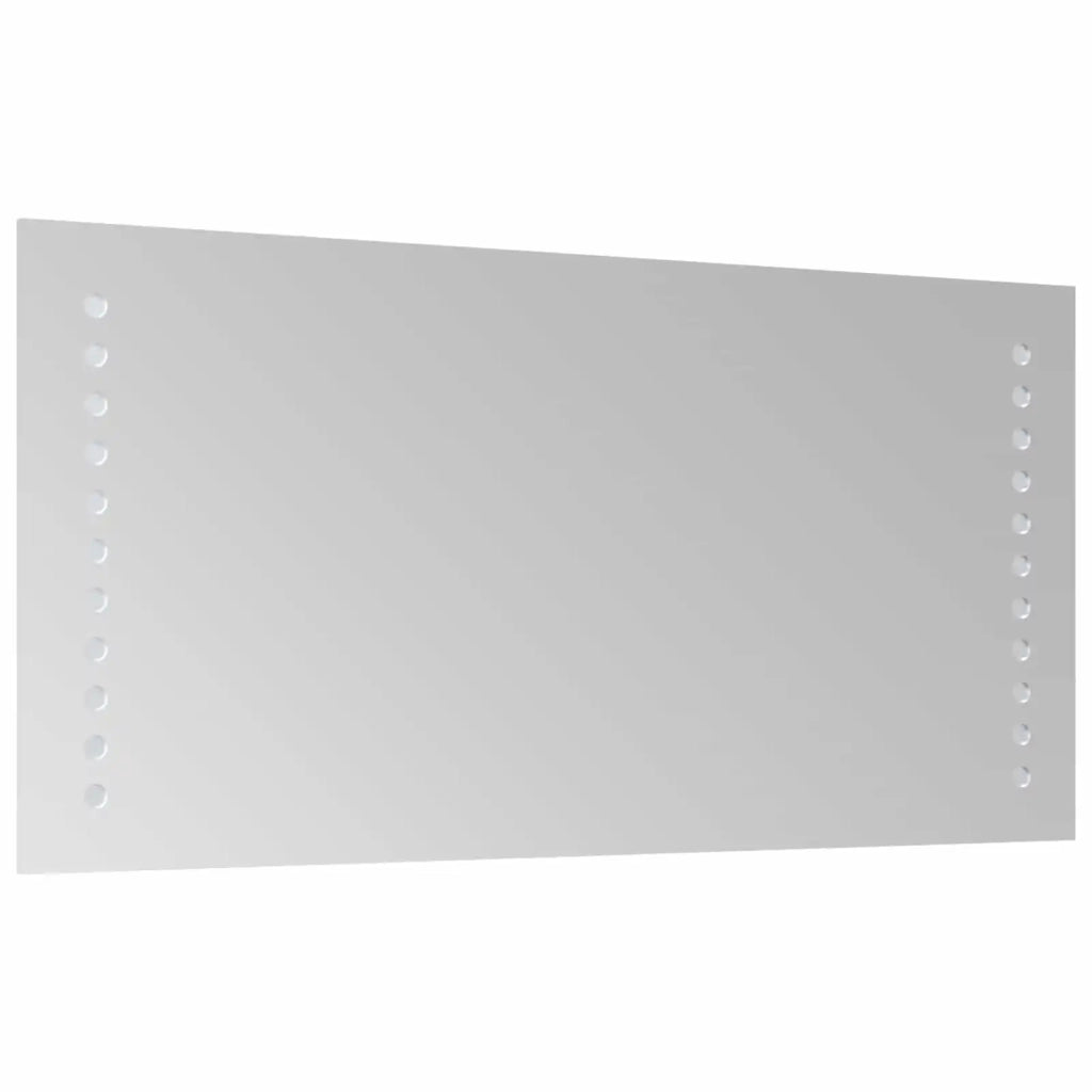 Specchio da bagno LED Trasparente 40 x 20 cm vetro temperato 42045772